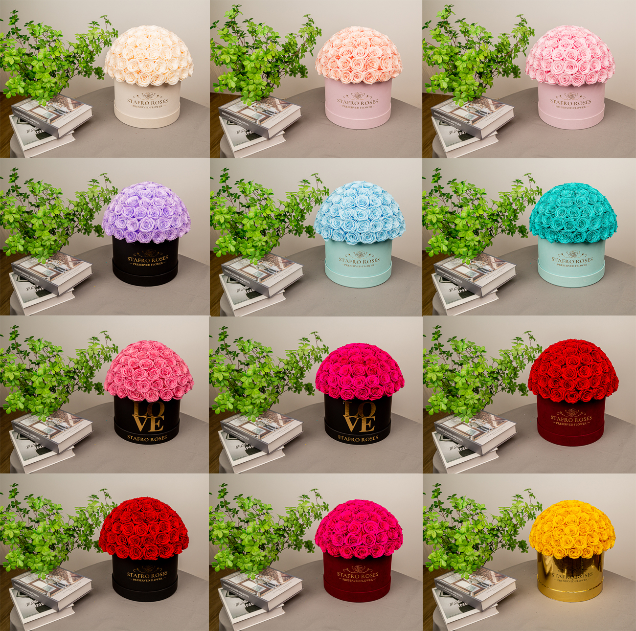 Goldish Roses Luxury timeless gold roses