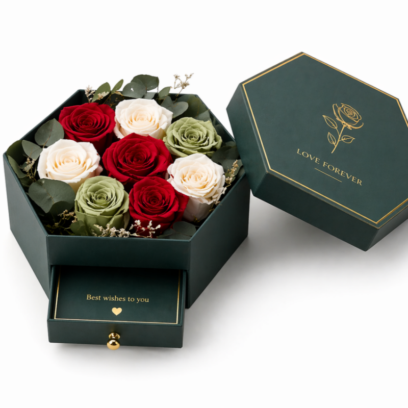 custom flower box packaging