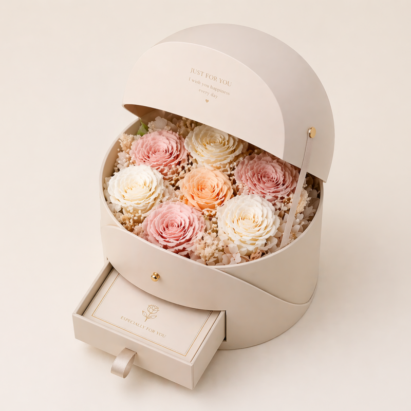 custom flower box packaging