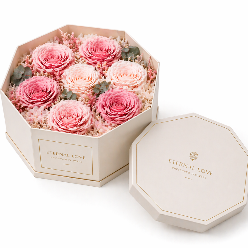 custom rose packaging