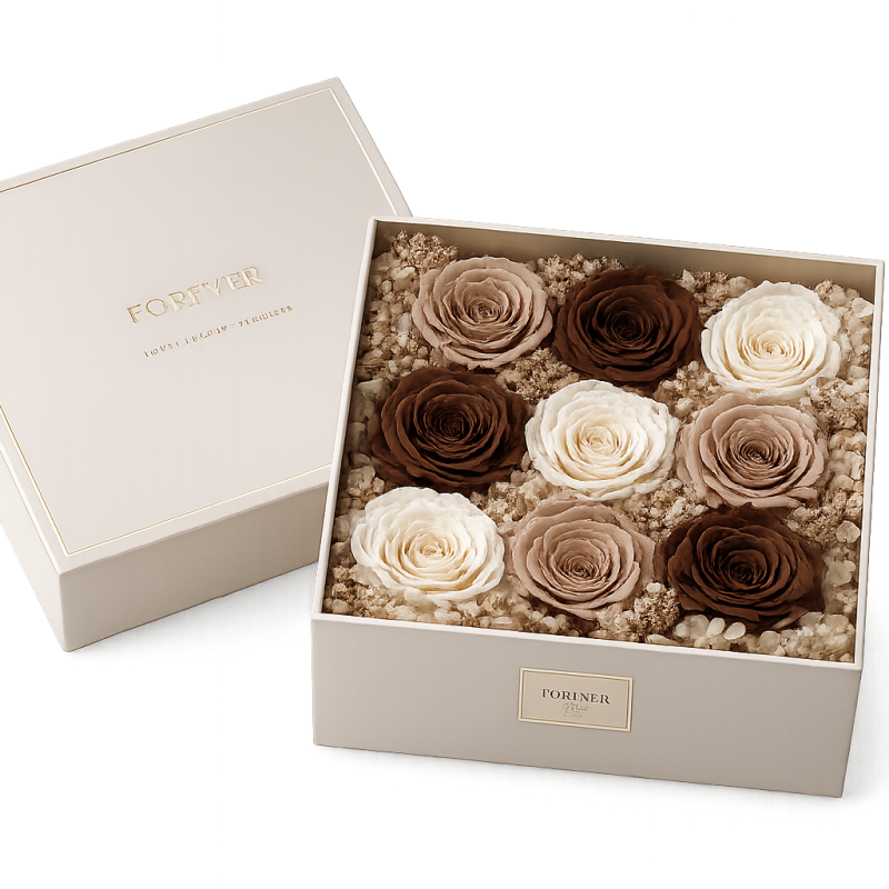 preserved rose gift box
